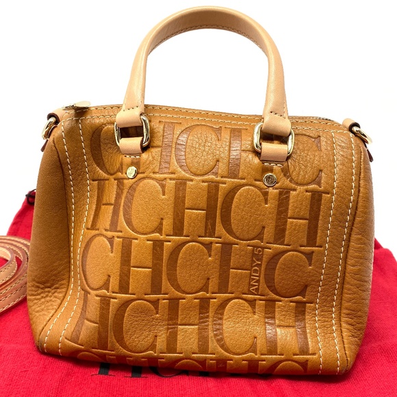 Carolina Herrera | Bags | Carolina Herrera Andy 5 Brown Leather Bag |  Poshmark